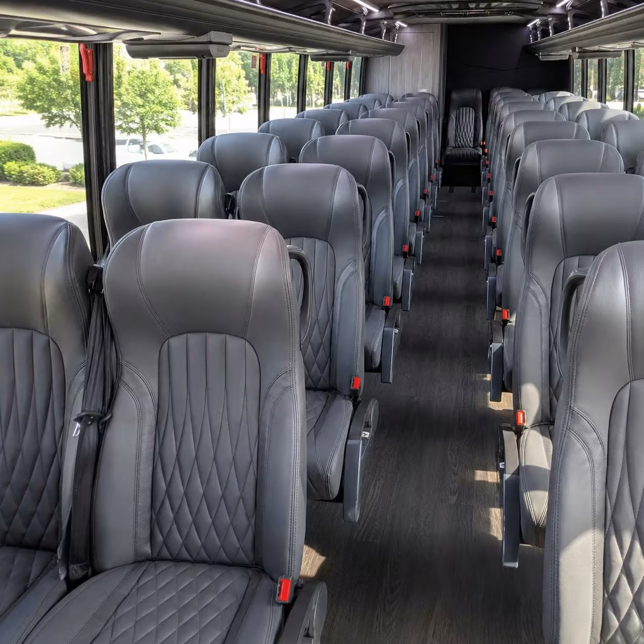 30 passenger minibus inside
