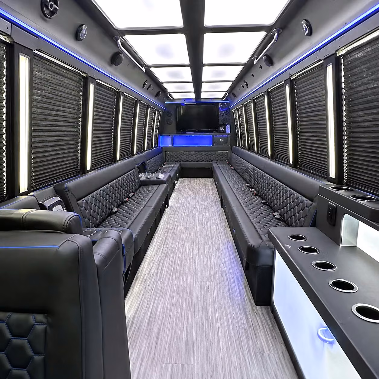 party bus interior