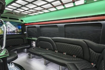Yonkers Sprinter Party Bus Interior